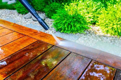 Deck Pressure Washing